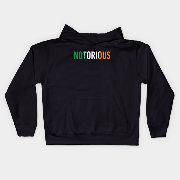 Notorious Conor McGregor Irish Kids Hoodie by MMAMerch